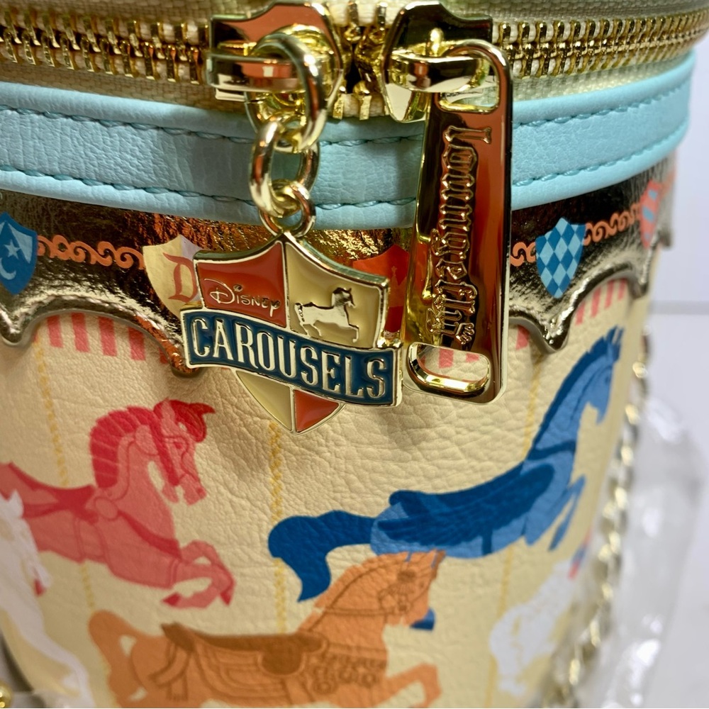 NWT. Disney King Arthur Carousel Loungefly Handbag. - Picture 8 of 15